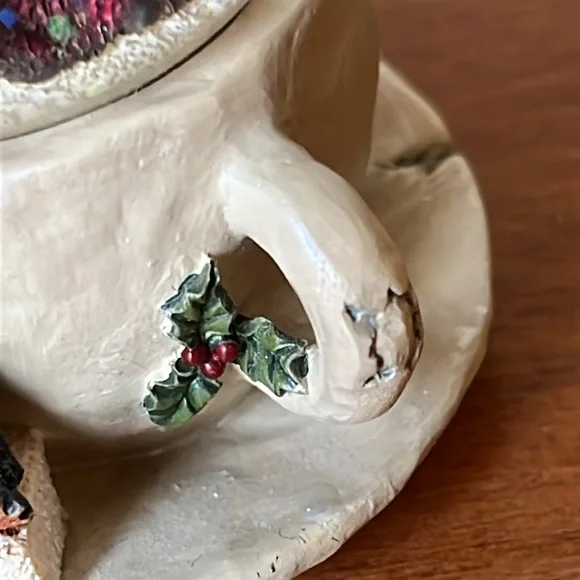 BOYDS BEARS & FRIENDS Miniature Snow Woman with Penguin Snow Globe - Picture 4 of 11